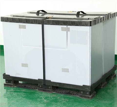 川字底托圍板箱