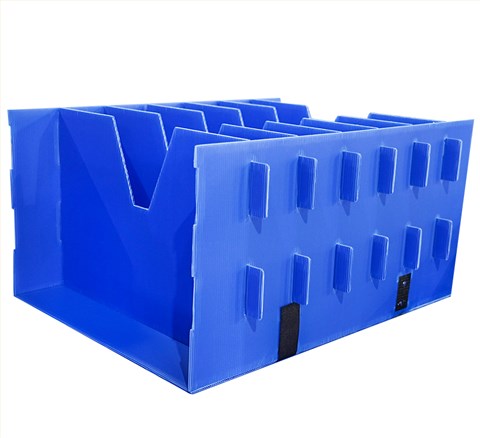 藍(lán)色中空板格擋