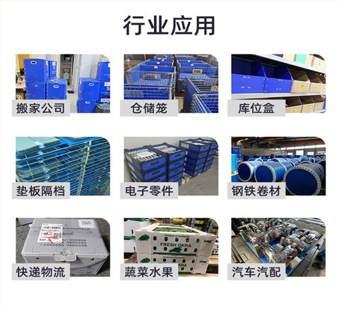 紙箱型中空板收納箱