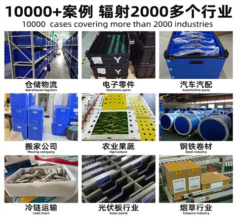 倉(cāng)儲(chǔ)物流中空板周轉(zhuǎn)箱