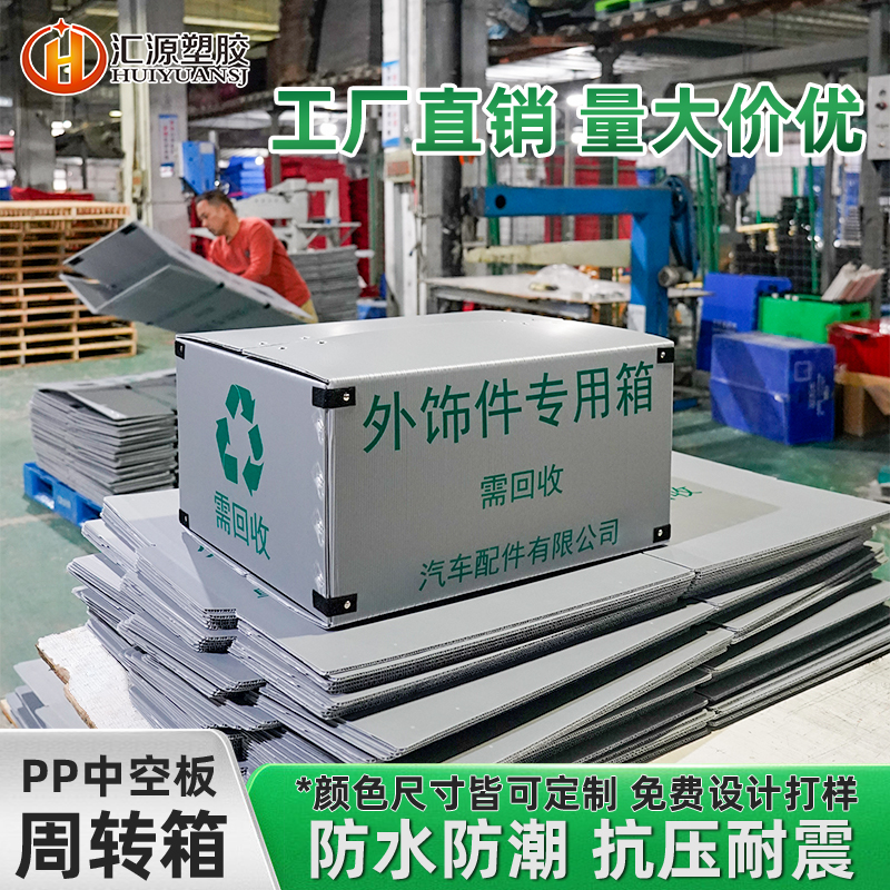 汽車外飾件中空板周轉(zhuǎn)箱